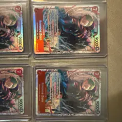 PLAYSET One Piece TCG Roronoa Zoro EB04-007 SR Adventure On Kami's Island OP-15 - Image 3