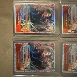 PLAYSET One Piece TCG Roronoa Zoro EB04-007 SR Adventure On Kami's Island OP-15 - Image 4
