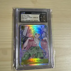 Kouzuki Hiyori 2024 One Piece #OP06-106 SR 🔥💎CGC,Pristine10💎🔥 - Image 3