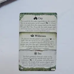 Encounter Card Wilderness City Sea Eldritch Horror Game Replacement 24 Cards Yig - Image 5