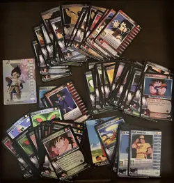 Vintage 2000 Score Dragonball Z TCG Limited cards Holos Rares Common - Image 1
