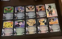 Vintage 2000 Score Dragonball Z TCG Limited cards Holos Rares Common - Image 2