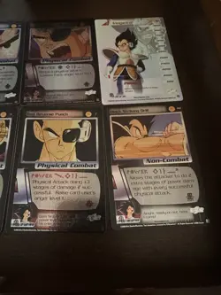 Vintage 2000 Score Dragonball Z TCG Limited cards Holos Rares Common - Image 5