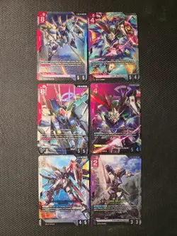 bandai Gundam Card Game XI gundam LR+ and Force impulse gundam LR+ and more! - Image 1