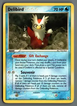 Delibird 21/109 Team Rocket Returns Pokemon Card - Image 1