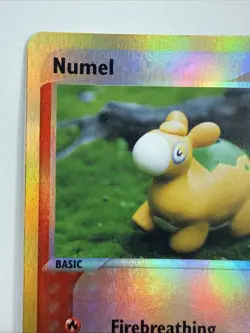 Numel 69/97 Ex Dragon Reverse Holo Pokemon Card E Series Yuka Morii Artwork - Image 2