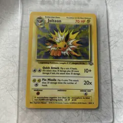 Pokemon TCG Jolteon Jungle Holo Rare Card 4/64 - Image 2