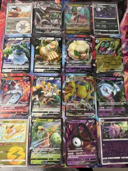 Pokemon 16 Card Lot nm V Max Mega Amazing Ex HOLO Rare Hits Only C30 - Image 1