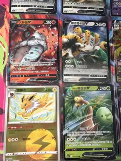 Pokemon 16 Card Lot nm V Max Mega Amazing Ex HOLO Rare Hits Only C30 - Image 3