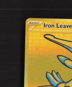 Iron Leaves ex 176/131 Prismatic Evolutions Full Art Secret Rare Pokemon Card NM - Image 3