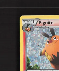 Pignite 4/12 McDonalds 2012 Promo Holo Rare Pokemon Card LP - Image 3