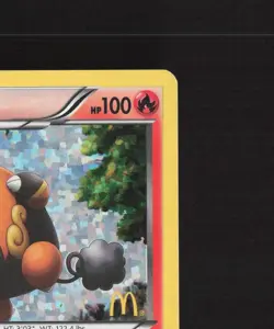 Pignite 4/12 McDonalds 2012 Promo Holo Rare Pokemon Card LP - Image 4