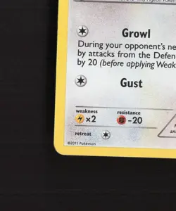 Pidove 11/12 McDonalds 2011 Promo Holo Rare Pokemon Card DMG - Image 5