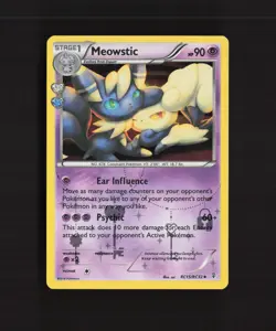Meowstic RC15/RC32 Generations Reverse Holo Pokemon Card LP+ - Image 1
