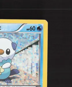 Oshawott 4/12 McDonalds 2011 Promo Holo Rare Pokemon Card DMG - Image 4