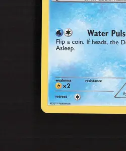 Oshawott 4/12 McDonalds 2011 Promo Holo Rare Pokemon Card DMG - Image 5