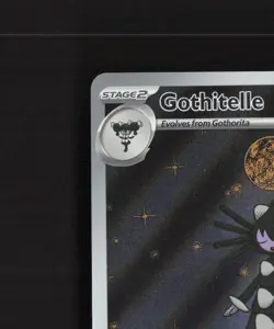 Gothitelle SVP 211 Scarlet & Violet Full Art Black Star Promo Pokemon Card NM - Image 3