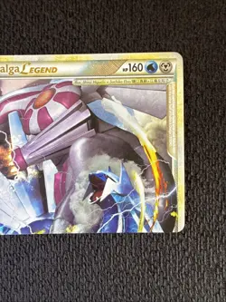 Palkia & Dialga Legend TOP 101/102 Holo Pokemon TCG Card HGSS Triumphant LP - Image 3