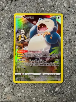 Pokemon TCG Cards Snorlax TG10/TG30 Lost Origin Trainer Gallery Art Rare Holo NM - Image 1