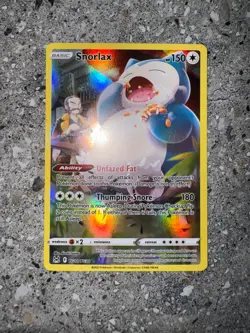 Pokemon TCG Cards Snorlax TG10/TG30 Lost Origin Trainer Gallery Art Rare Holo NM - Image 3