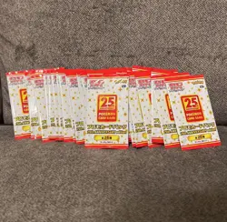 30Pack 1 Card Pokemon 25th Anniversary edition S8a-P Promo Pack Japanese Sealed - Image 3
