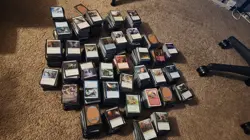 HUGE MAGIC THE GATHERING MTG 10000 CARD LOT BULK UNCOMMONS AND COMMONS! - Image 1