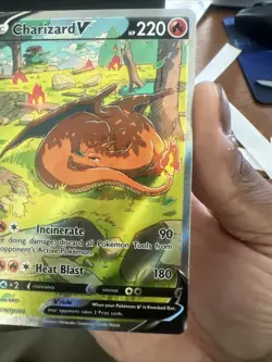 Pokemon TCG Charizard v SWSH260 Sword & Shield Promo Card NM - Image 3