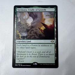 NM Yavimaya, Cradle of Growth Modern Horizons 2 Magic: The Gathering Card - Image 1