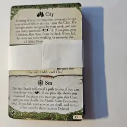 Encounter Card From Eldritch Horror Game City Wilderness Sea 24 Count - Image 4