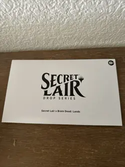 MTG Secret Lair X Brain Dead: Lands [SEALED NON-FOIL] Magic the Gathering - Image 1