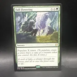 1x Full Flowering - Commander 2019 - MTG - Image 1
