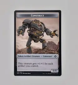 Construct #16/21 TOKEN - 2021 MTG Modern Horizons 2 - Image 1