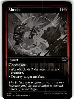 Abrade Innistrad: Crimson Vow Regular Double Feature MTG NM - Image 1