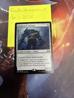 Blightsteel Colossus Double Masters #235/332 MTG Magic the Gathering - Image 1
