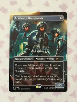 Magic the Gathering: Fallout Secret Lair - Academy Manufactor - NM, Non-Foil - Image 1