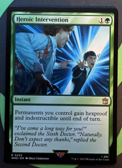 Heroic Intervention Universes Beyond: Doctor Who Regular MTG - Image 1
