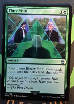 Three Visits Universes Beyond: Doctor Who Regular MTG - Image 1