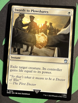 Swords to Plowshares WHO 212 NM/M MTG - Image 1