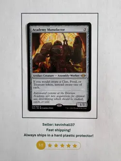 Academy Manufactor - NEAR MINT - FAST, FREE SHIPPING - Modern Horizons 2 MTG - Image 1