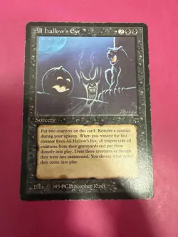 MTG All Hallow's Eve Legends Moderate/Heavy Played - Image 1
