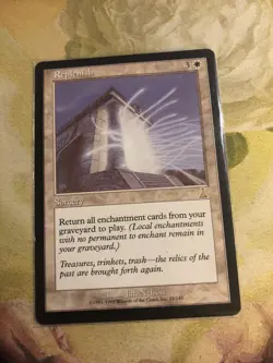 Magic The Gathering MTG - Replenish - Urza’s Destiny Reserve List LP Light Play - Image 3