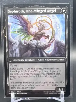 Sephiroth, Fabled SOLDIER (Regular) MTG Final Fantasy #0115 - Image 2
