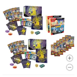 Pokemon Surging Sparks Elite Trainer Box/Booster Bundle Costco 2-Pack - Lot of 2 - Image 1