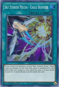 1x (LP) Sky Striker Mecha - Eagle Booster - DASA-EN035 - Super Rare - 1st Editio - Image 1