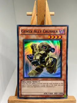 Genex Ally Crusher - Super Rare 1st Edition HA04-EN039 - LP - YuGiOh - Image 1