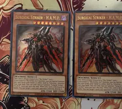Yu-Gi-Oh! *x3 Playset* Ultra Rare-Surgical Striker - H.A.M.P. (MAMA)EN001 1st Ed - Image 2