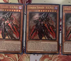 Yu-Gi-Oh! *x3 Playset* Ultra Rare-Surgical Striker - H.A.M.P. (MAMA)EN001 1st Ed - Image 3
