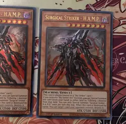 Yu-Gi-Oh! *x3 Playset* Ultra Rare-Surgical Striker - H.A.M.P. (MAMA)EN001 1st Ed - Image 4