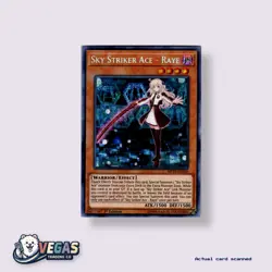 Yu-Gi-Oh! 1st Edition Sky Striker Ace - Raye Prismatic Secret Rare MP19-EN259 NM - Image 1