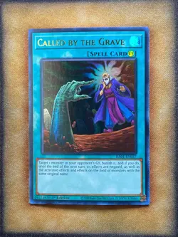 Yugioh Called by the Grave RA01-EN057 Ultra Rare 1st Ed NM - Image 1